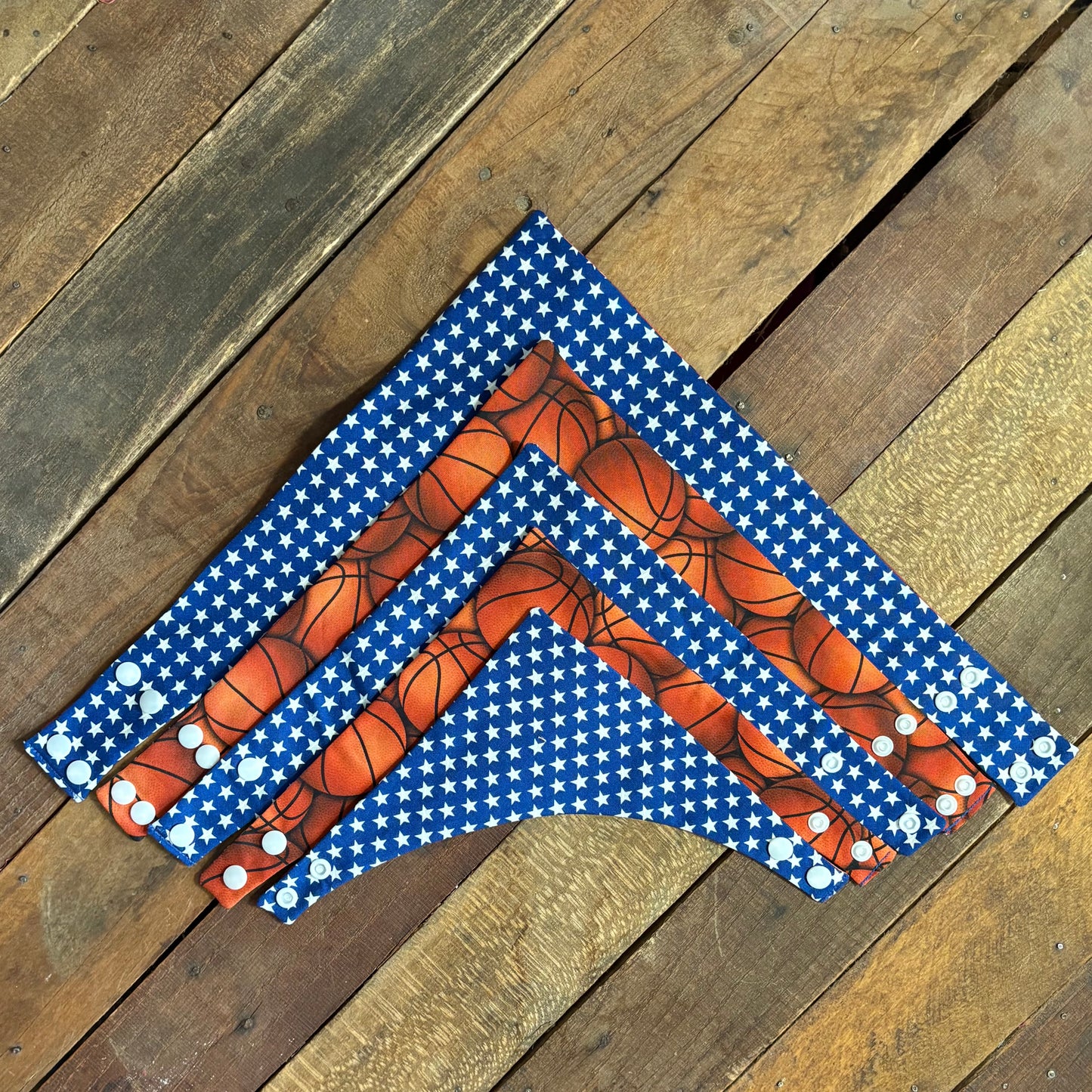 Basketballs and Stars Pet Bandana