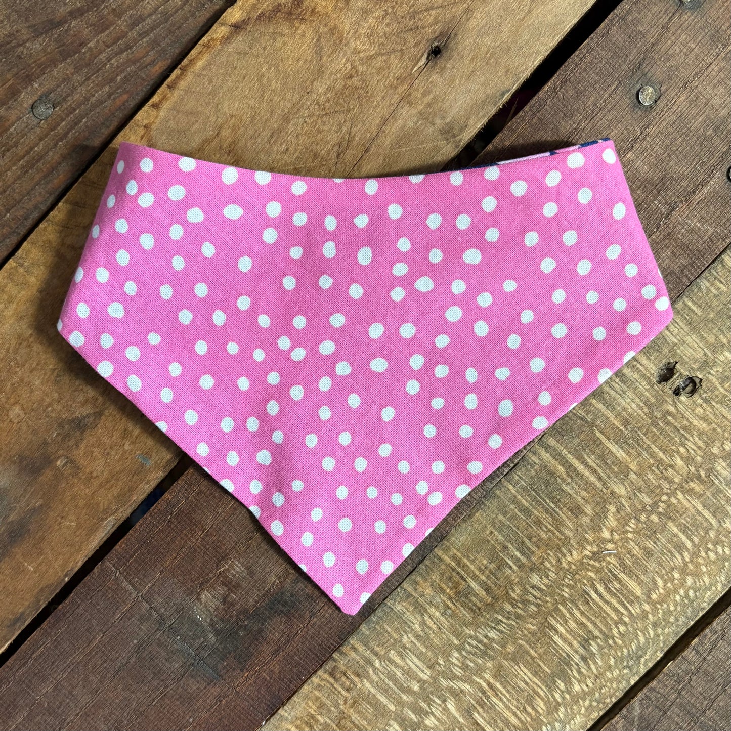 Navy Floral Pet Bandana