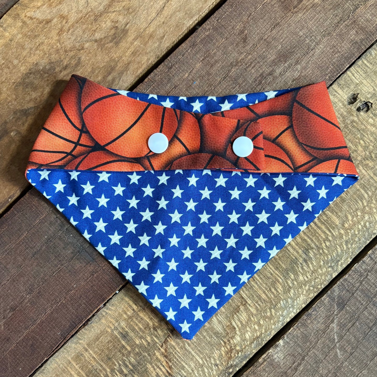 Basketballs and Stars Pet Bandana