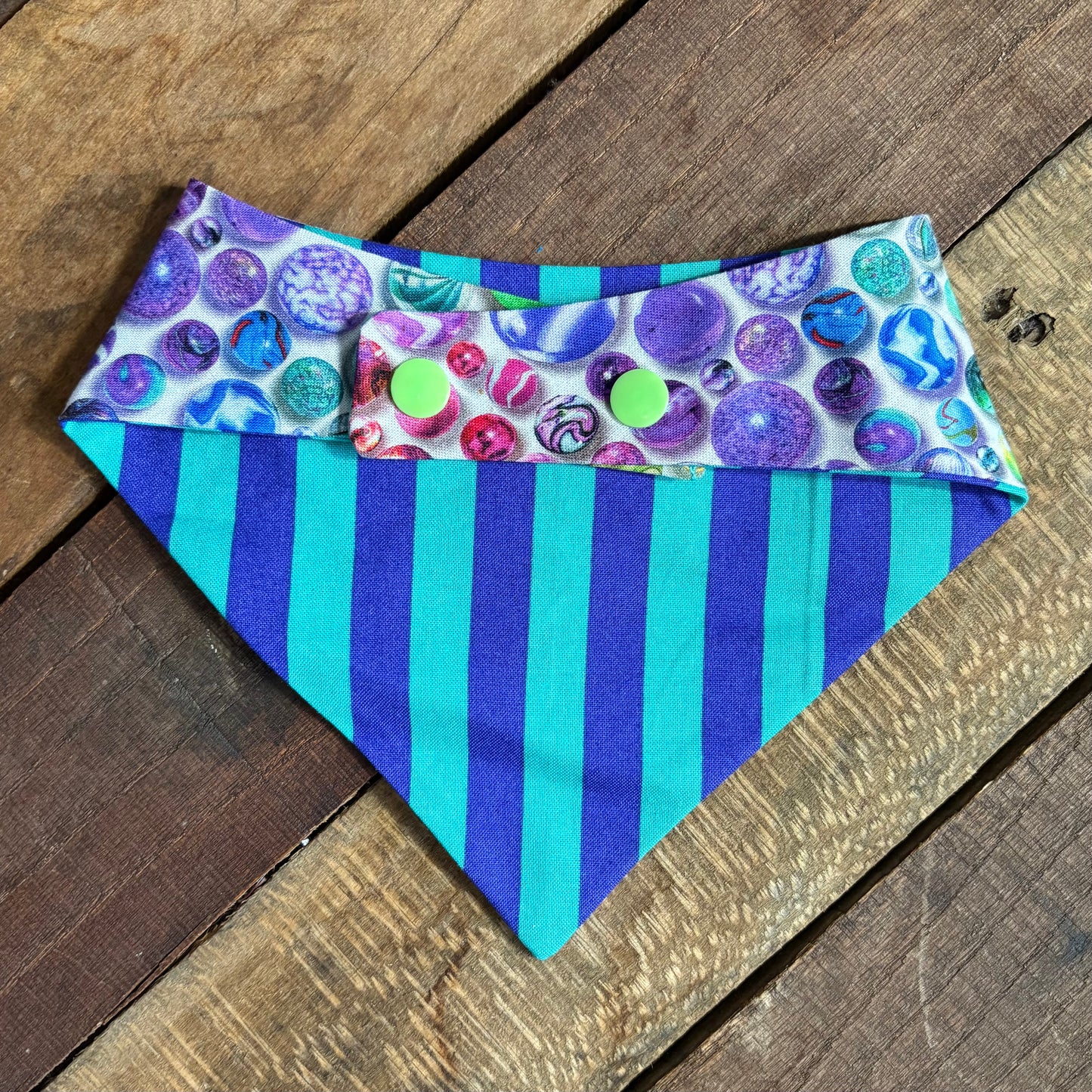Marbles and Stripes Pet Bandana