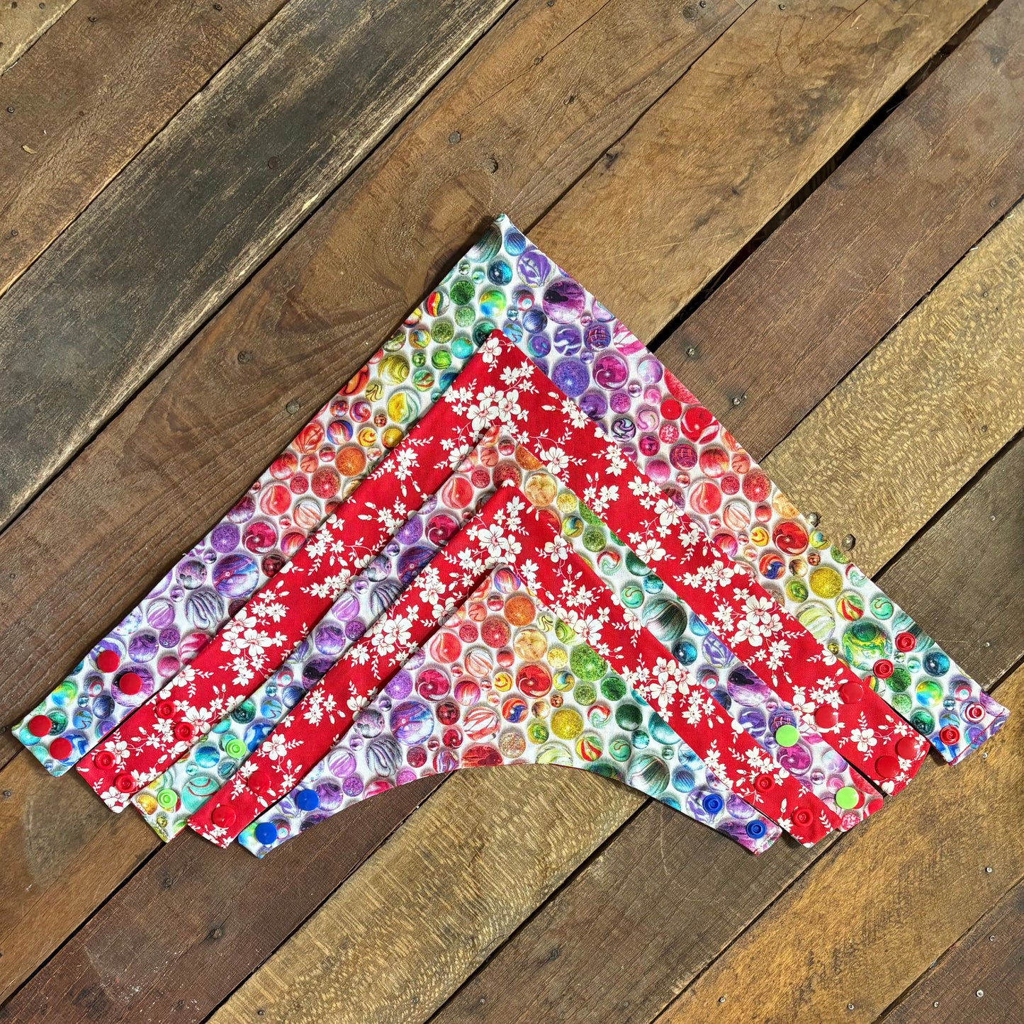 Flowers and Marbles Pet Bandana