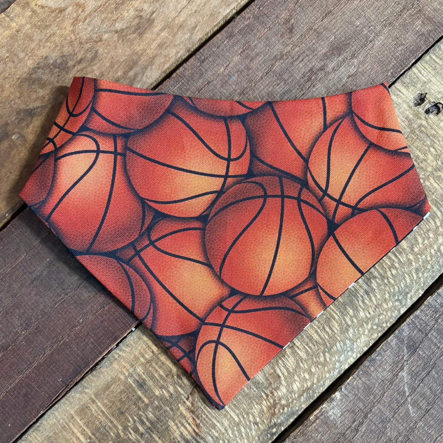 Basketballs and Dots Pet Bandana