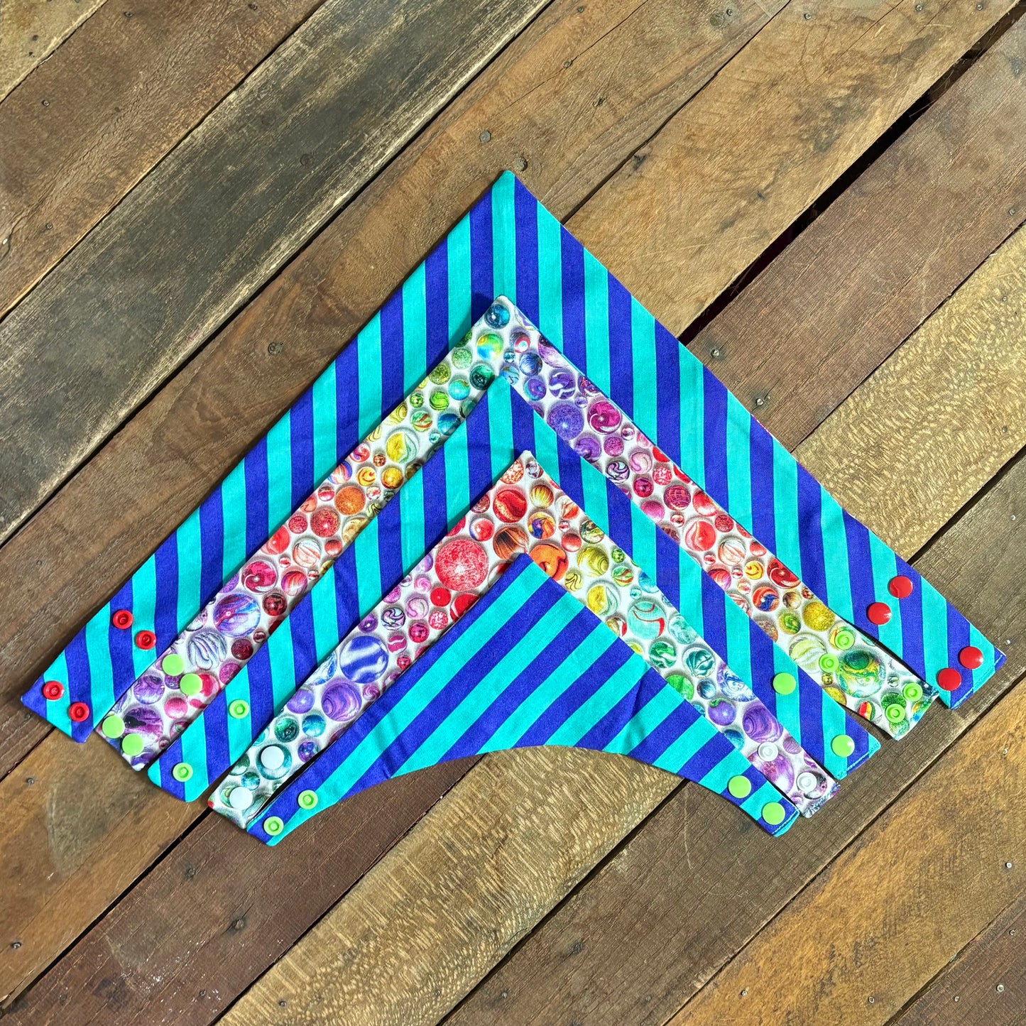 Marbles and Stripes Pet Bandana