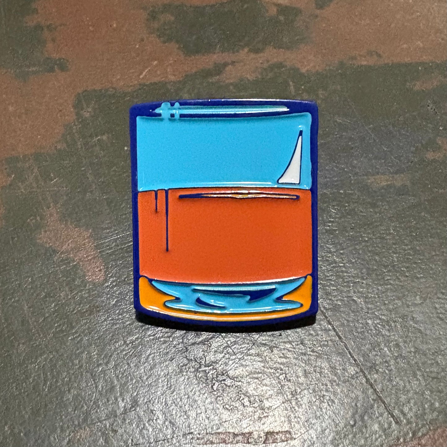 Straight Bourbon Style Lapel Pin