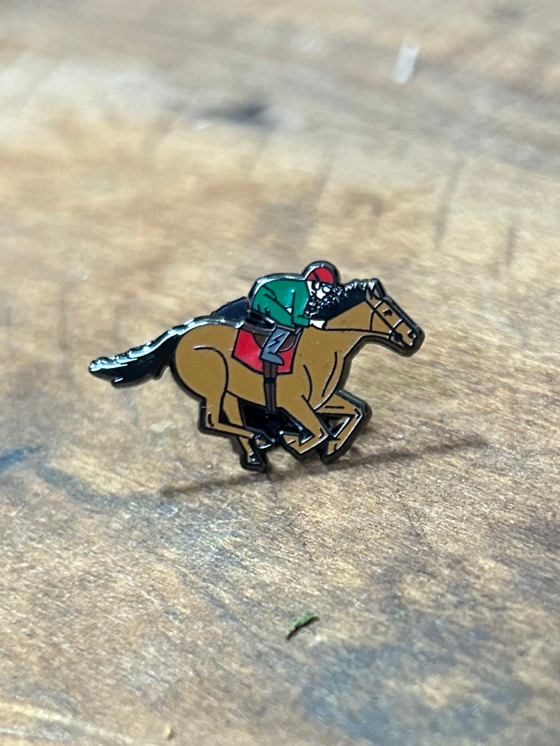 Race Horse Lapel Pin