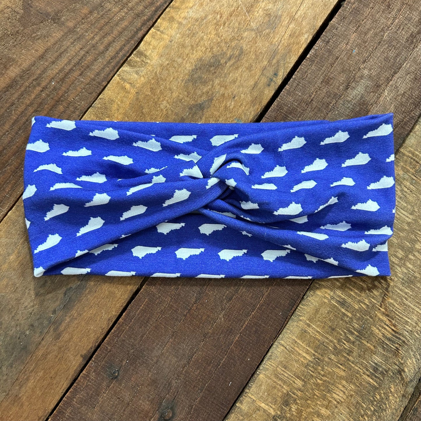 Blue Kentucky Headband