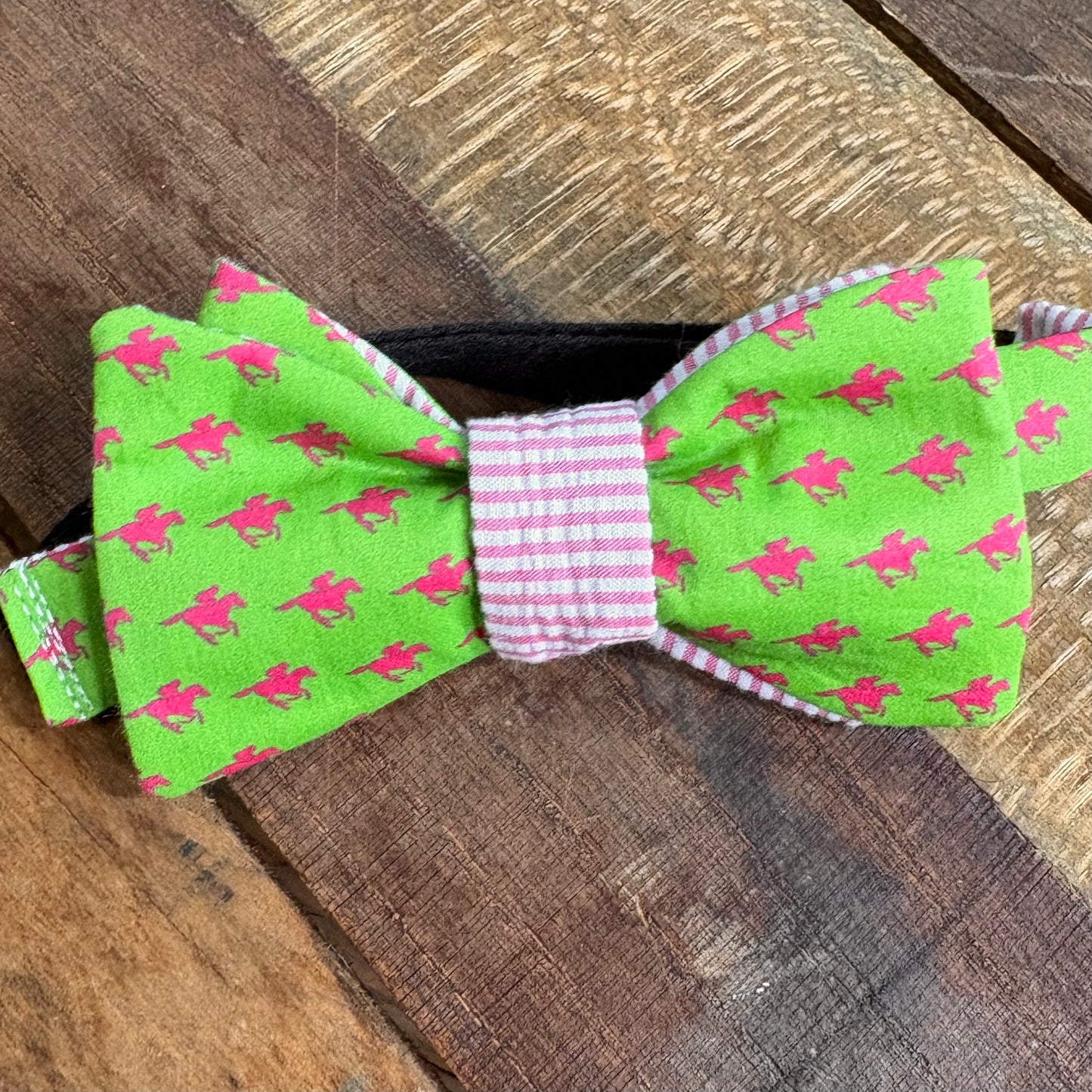 Lime Green Derby Bow Ties