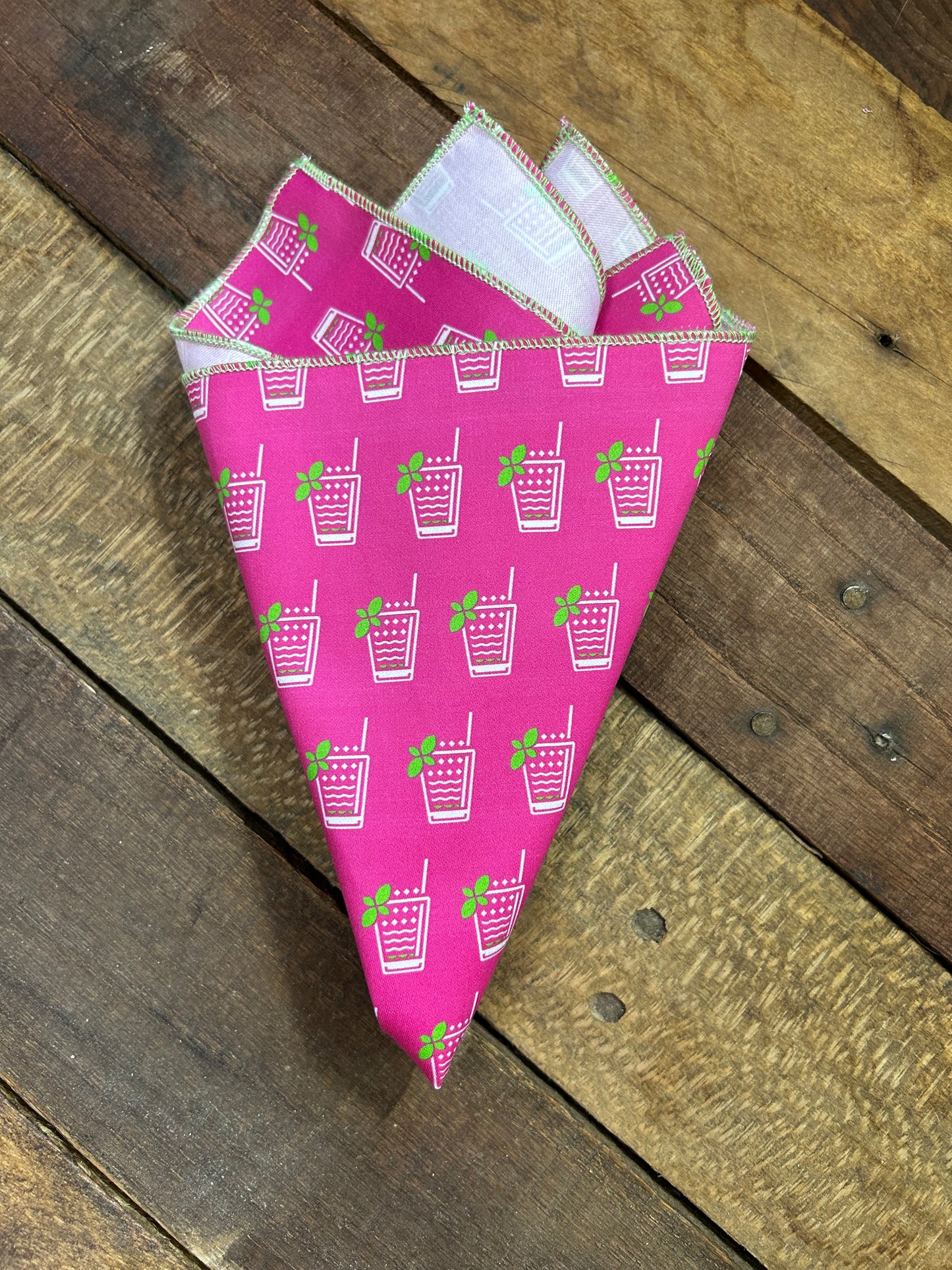 Mint Julep Pocket Squares