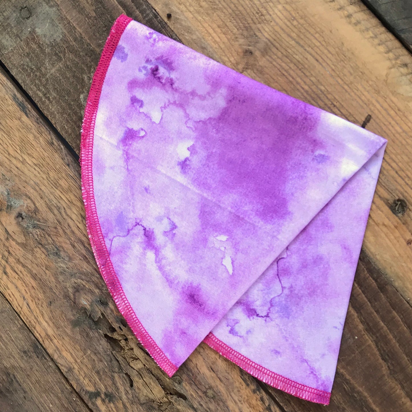 Purple Marble Pocket Round