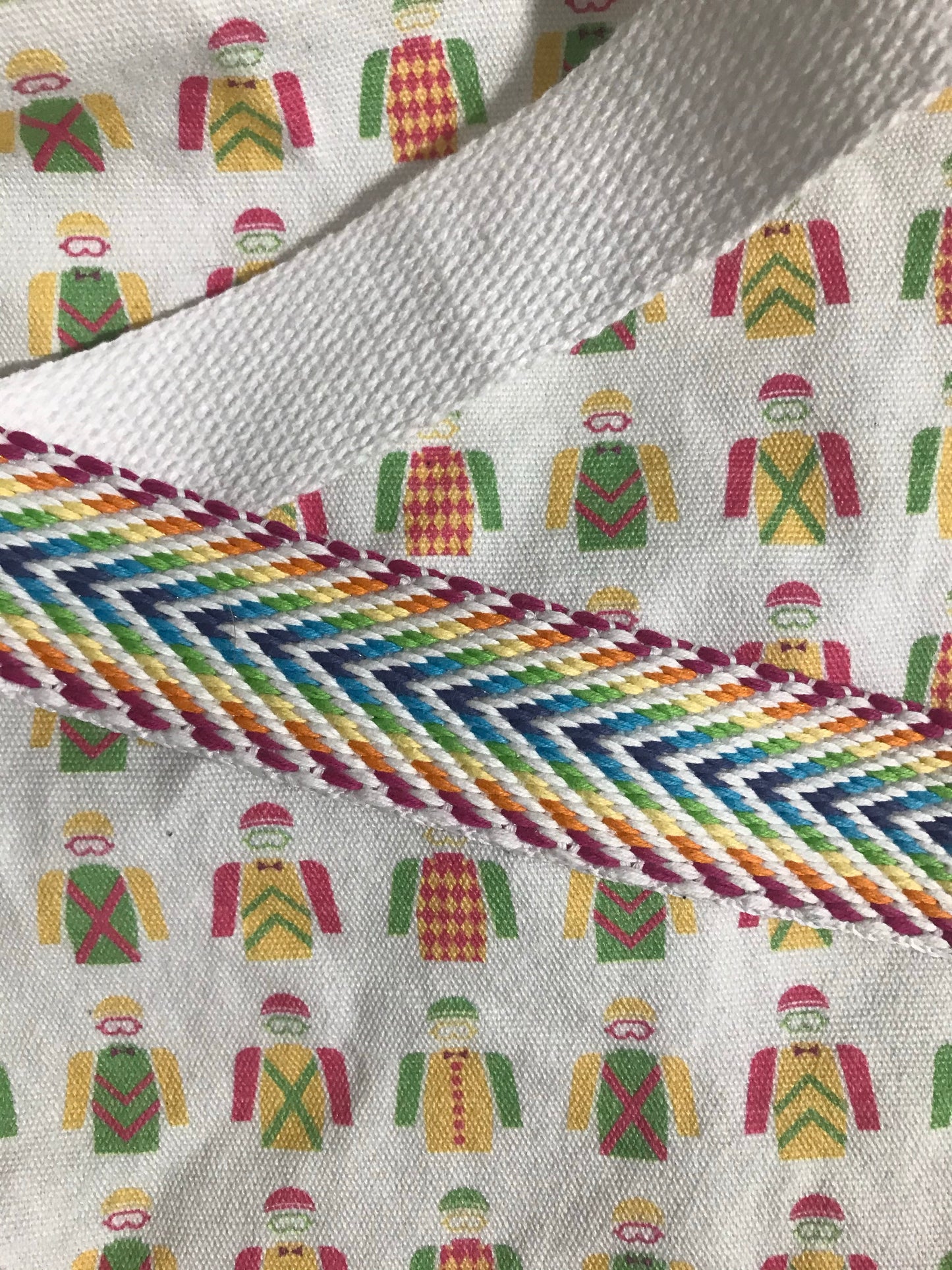 Neon Jockey Tote Bag