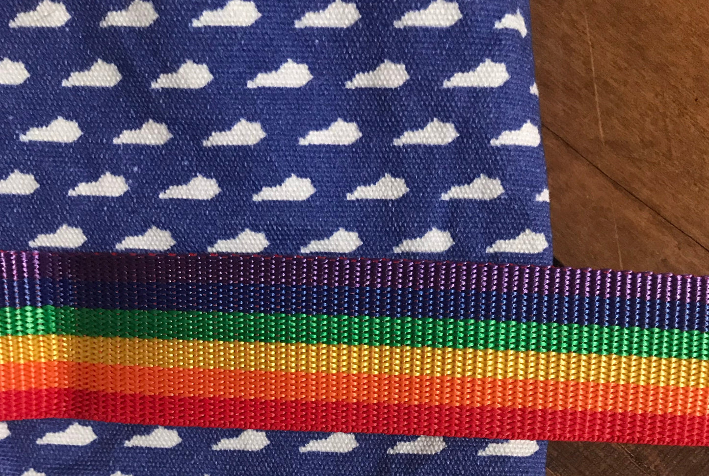 Blue Kentucky Tote Bag