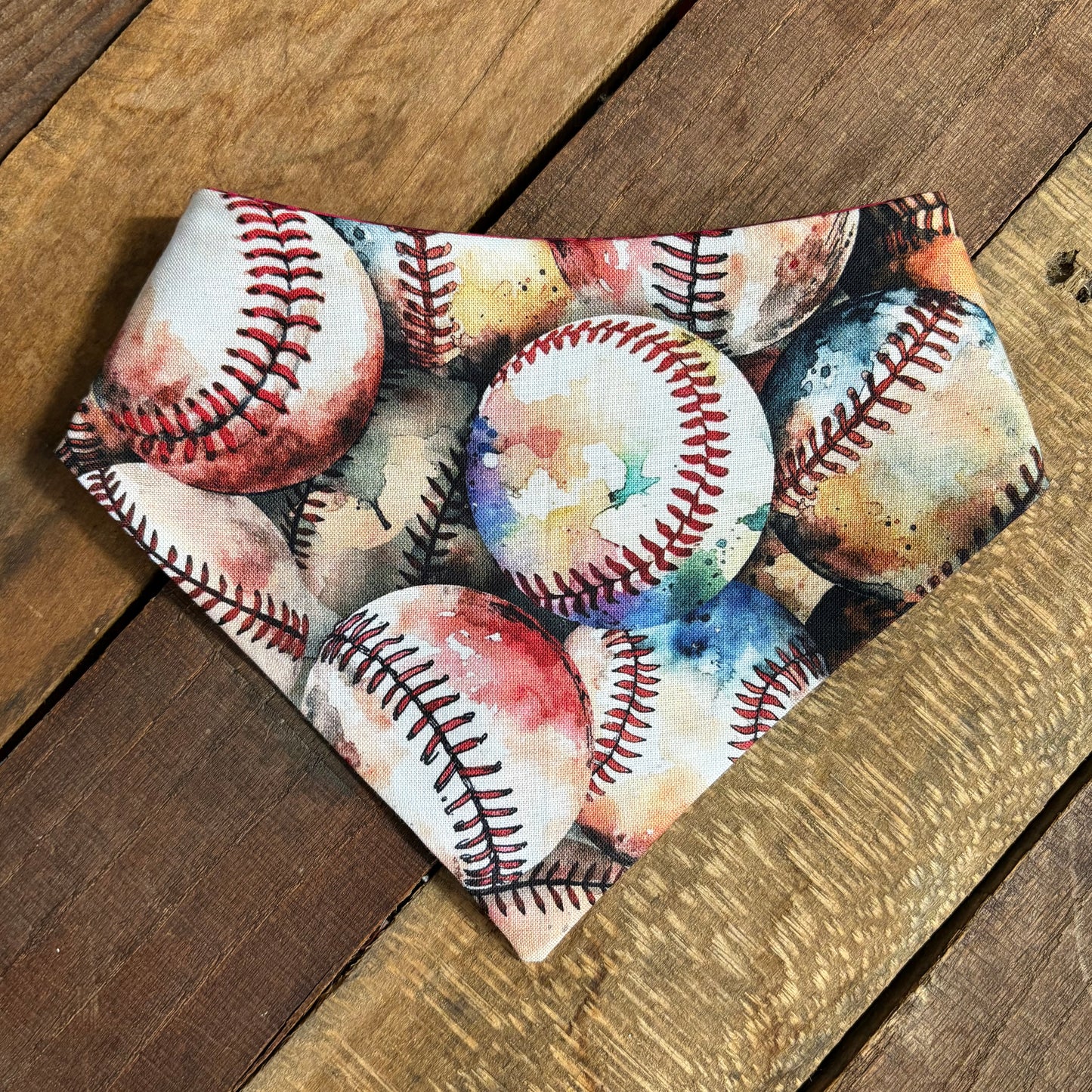 Baseballs Pet Bandana