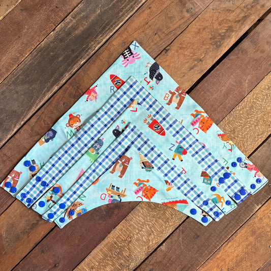 Alphabet Animals Pet Bandana