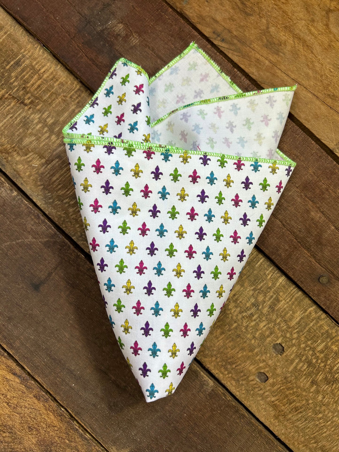 Fleur De Lis Pocket Squares