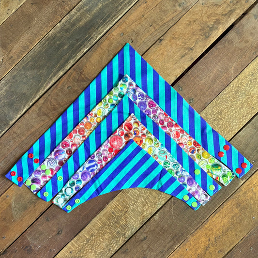 Marbles and Stripes Pet Bandana