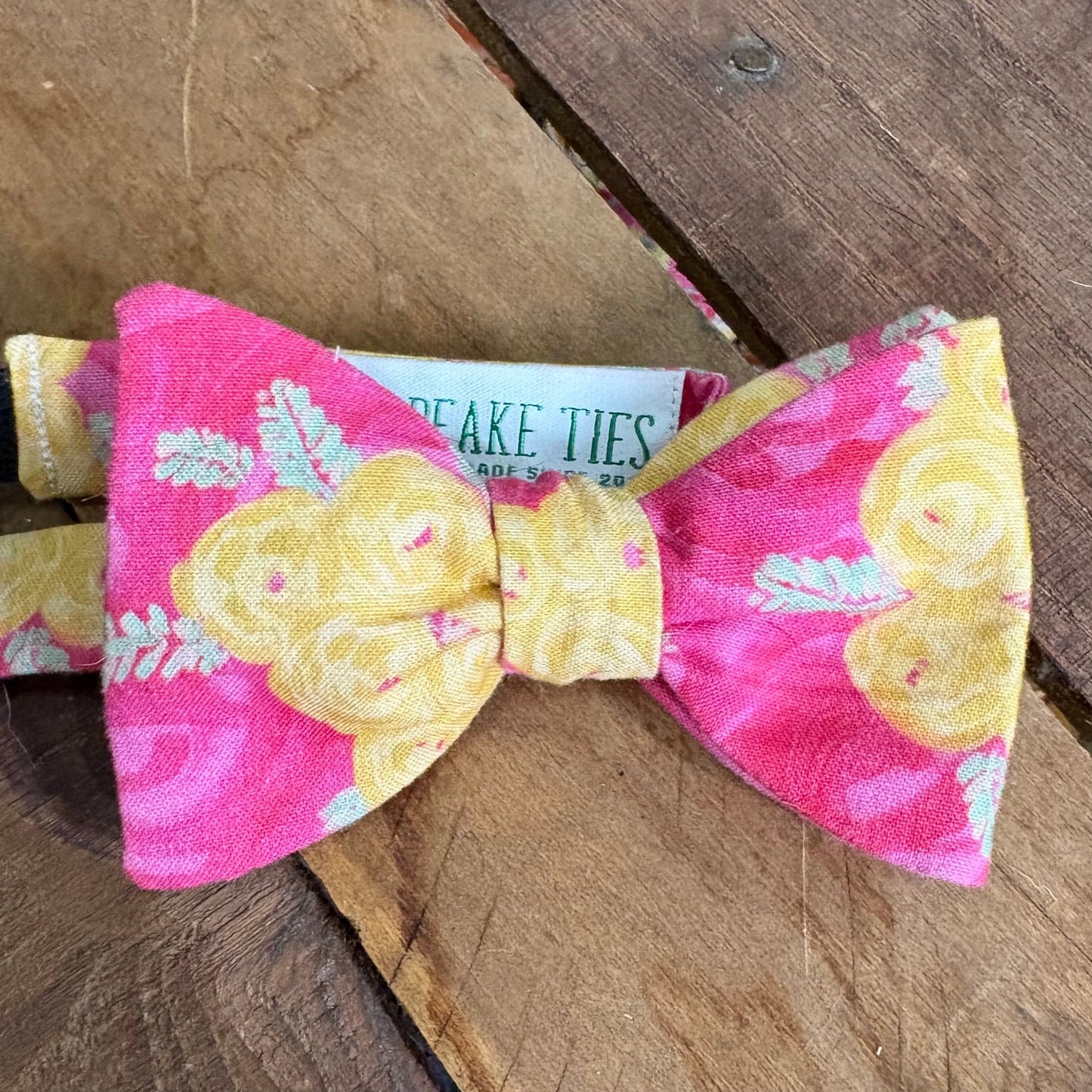 $15 Hot Pink Bow Ties