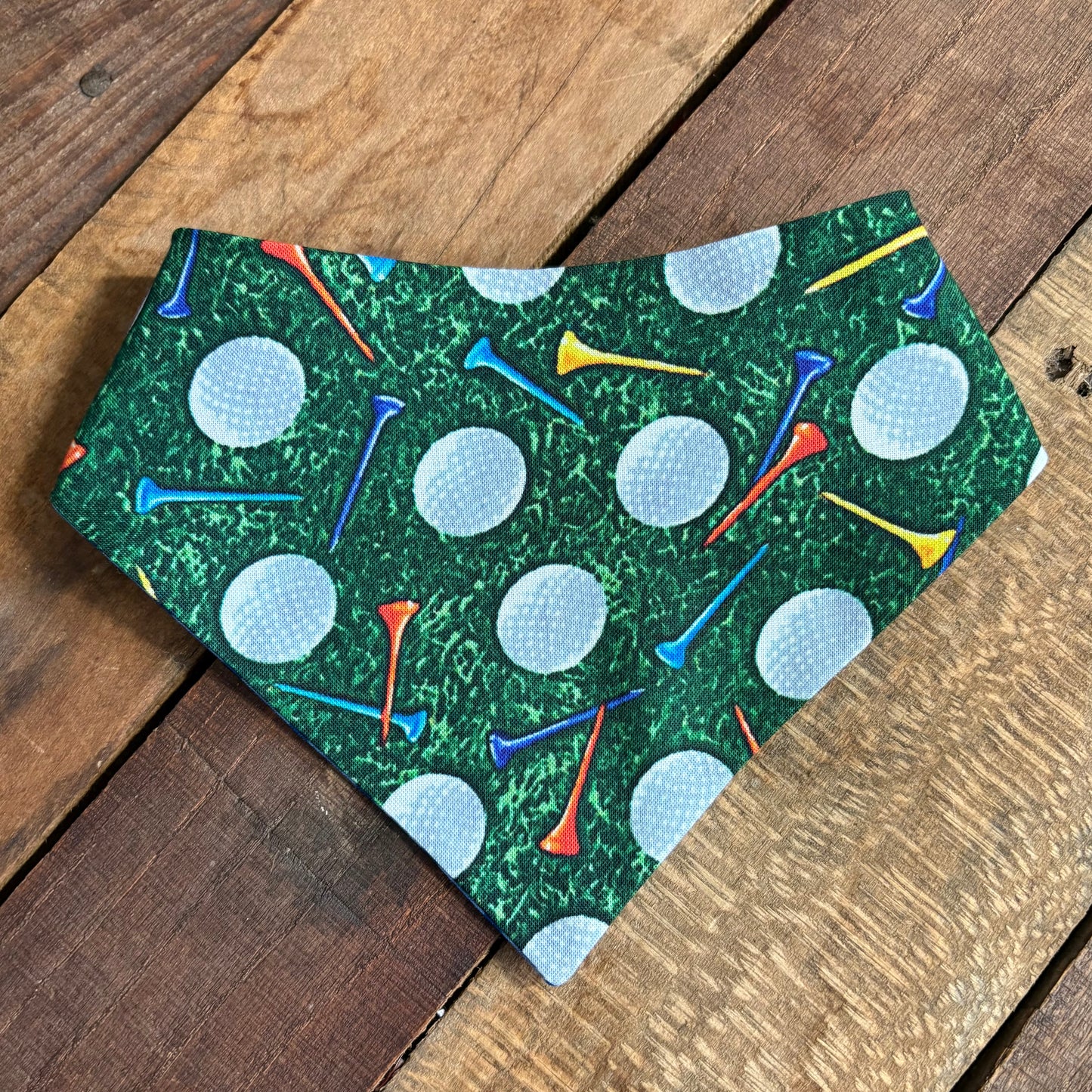 Golf and Gingham Pet Bandana