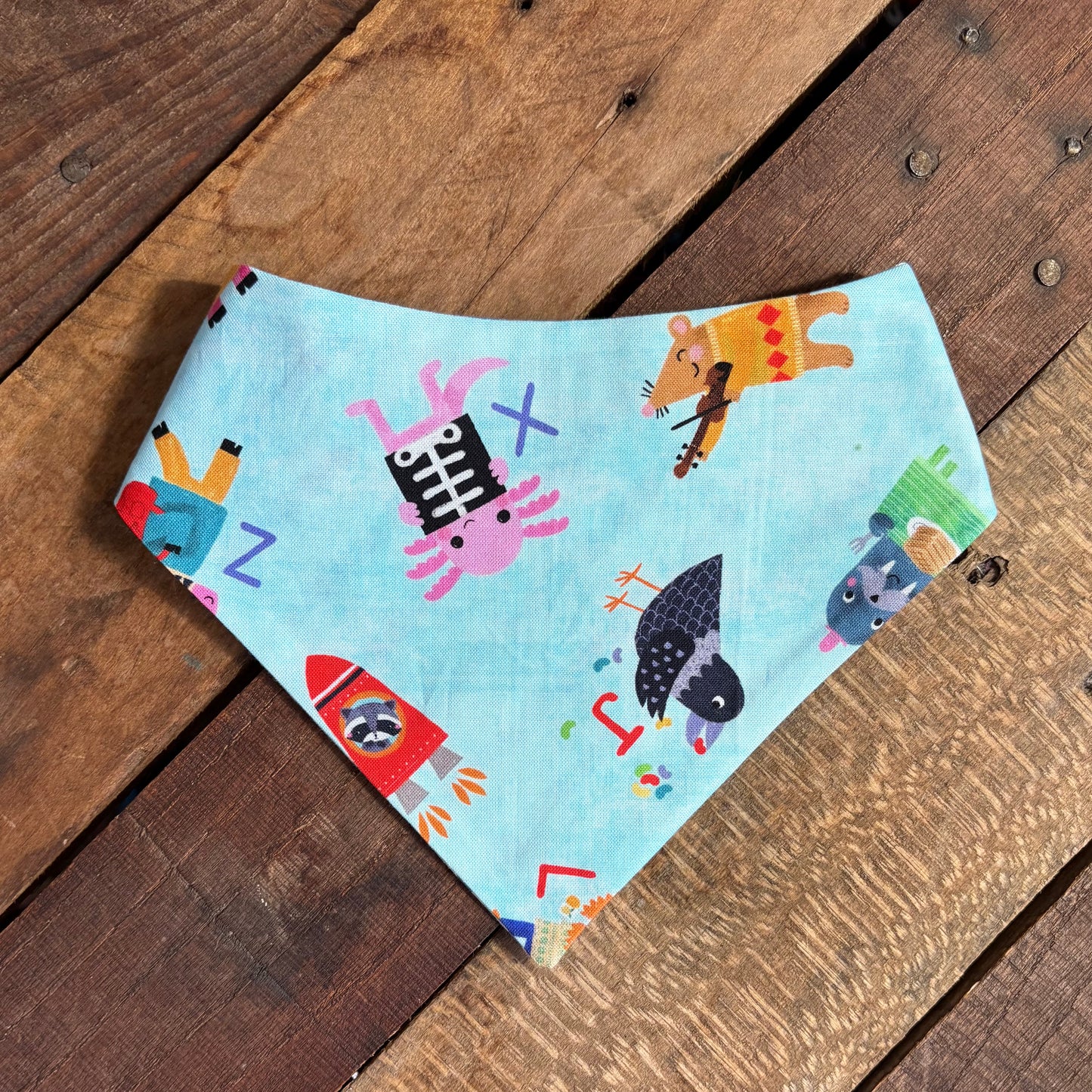 Alphabet Animals Pet Bandana