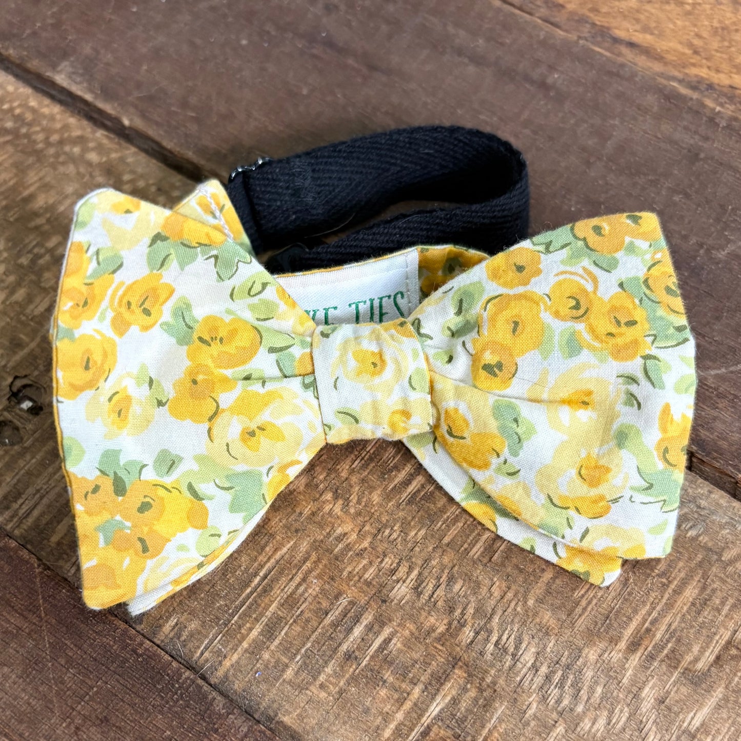 $15 Yellow Bow Ties