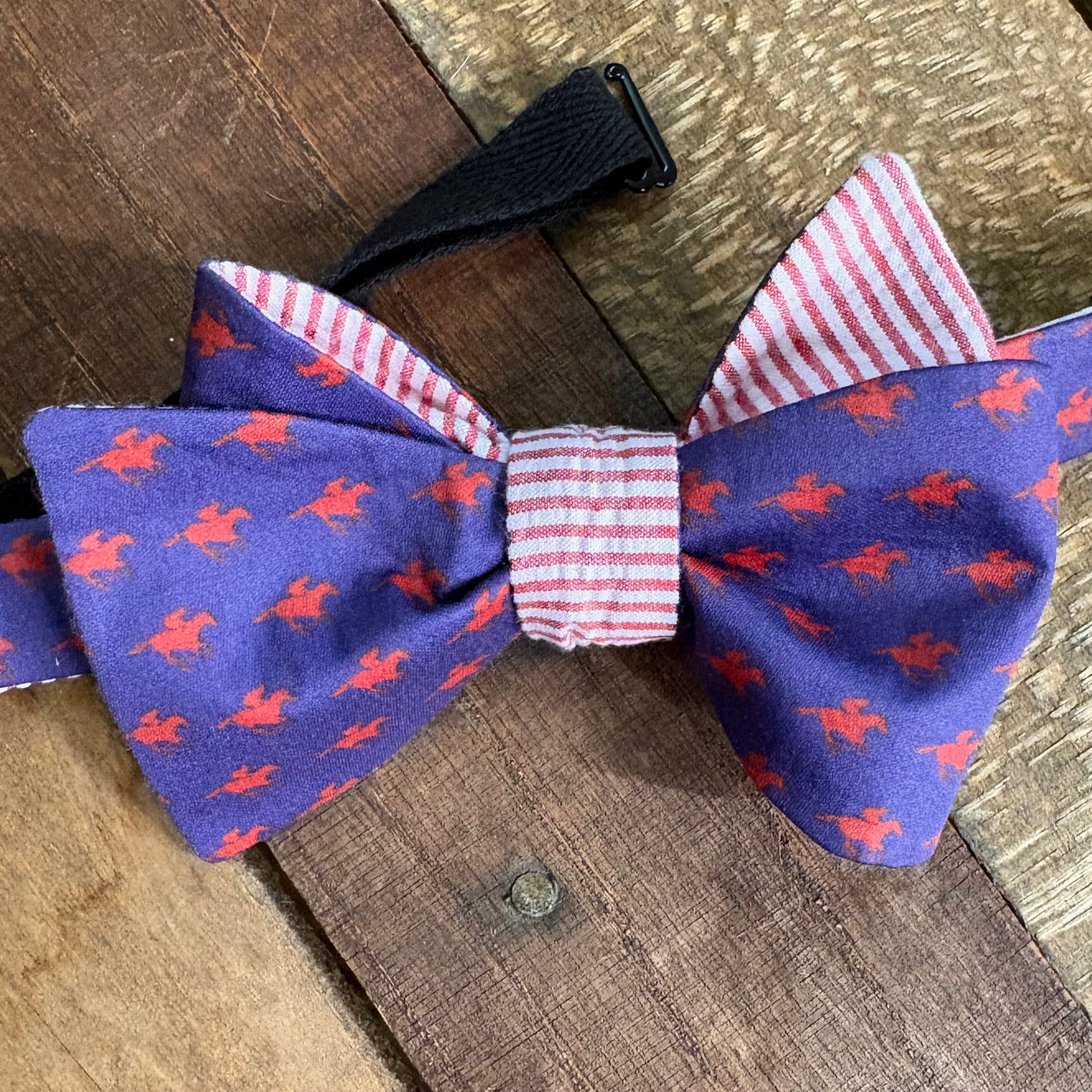 Blue Derby Ties