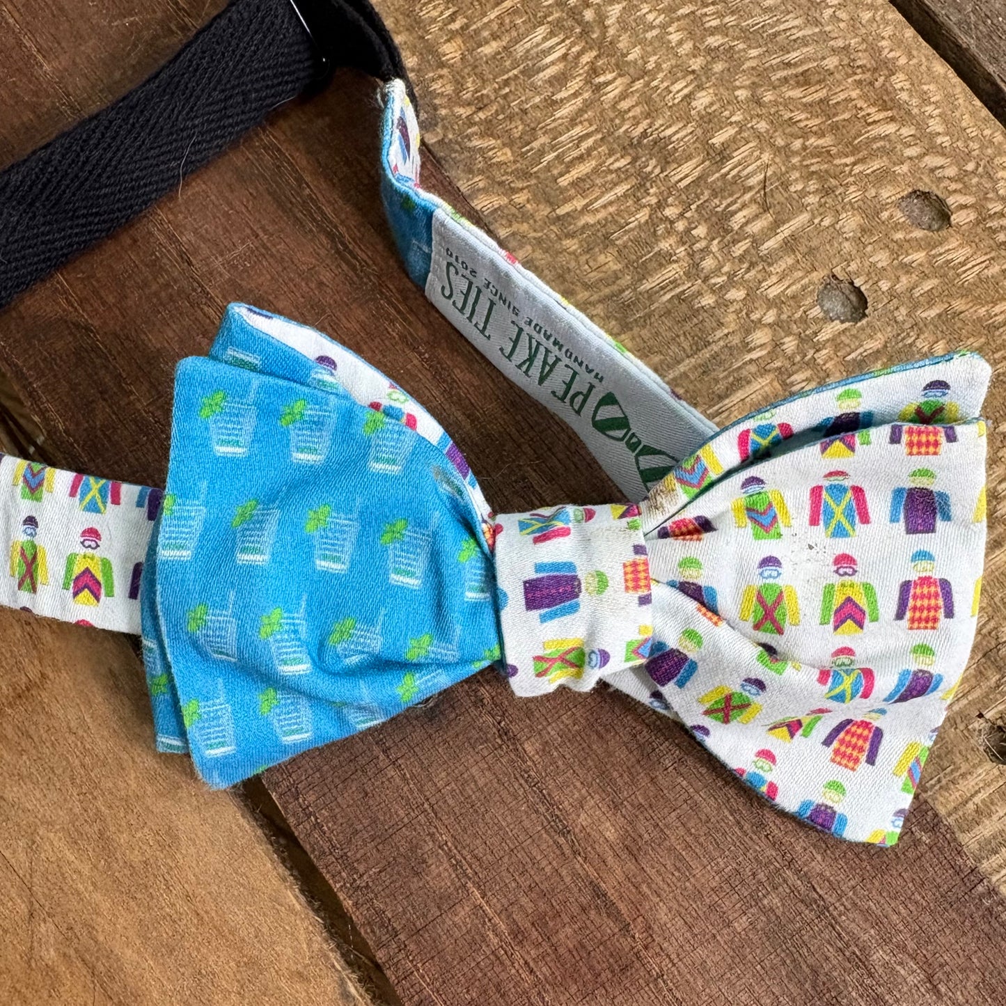 Teal Derby Ties
