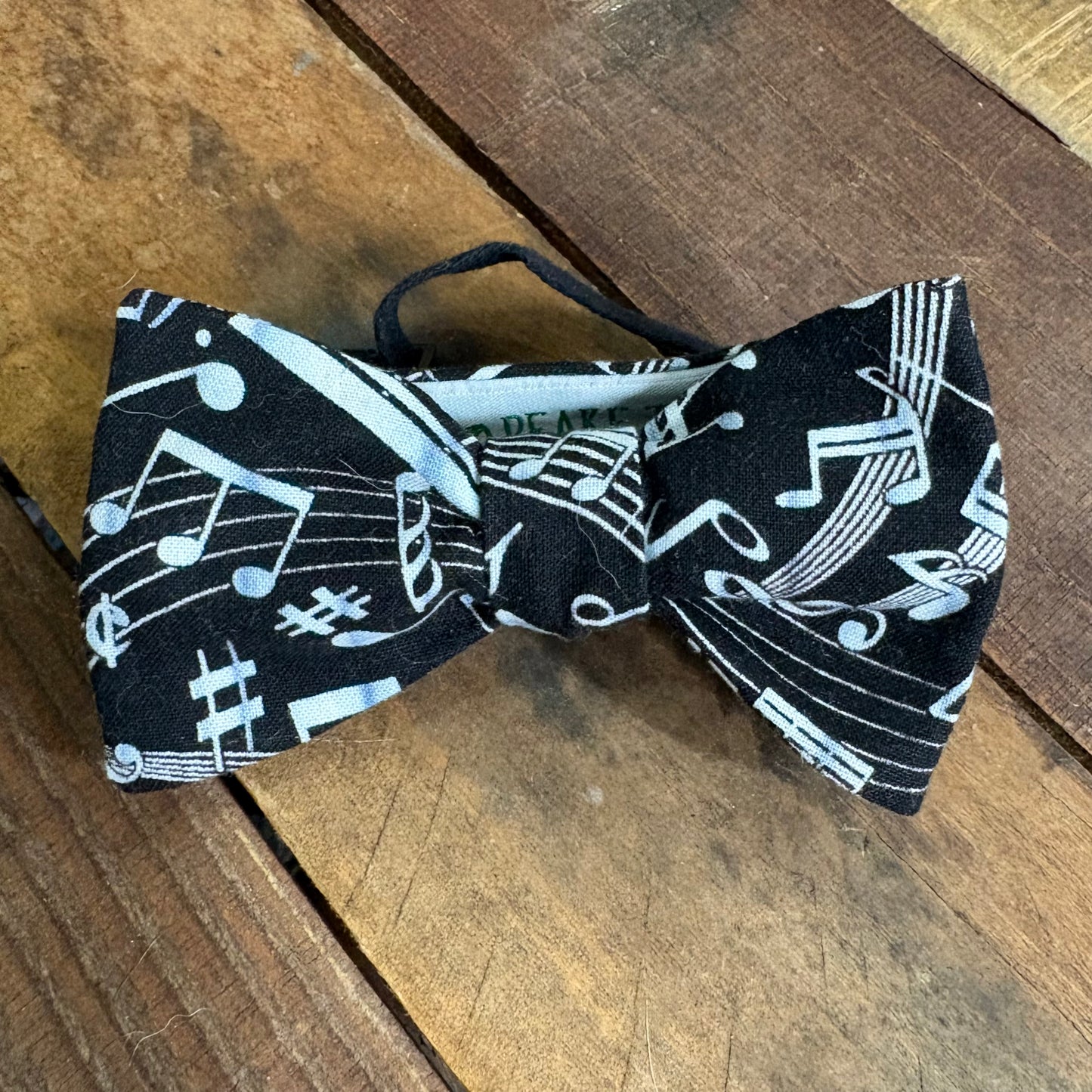 $15 Black and White Bow Ties