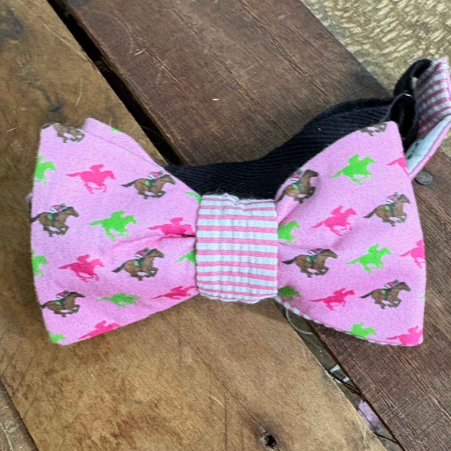 Pink/Red Derby Bow Ties