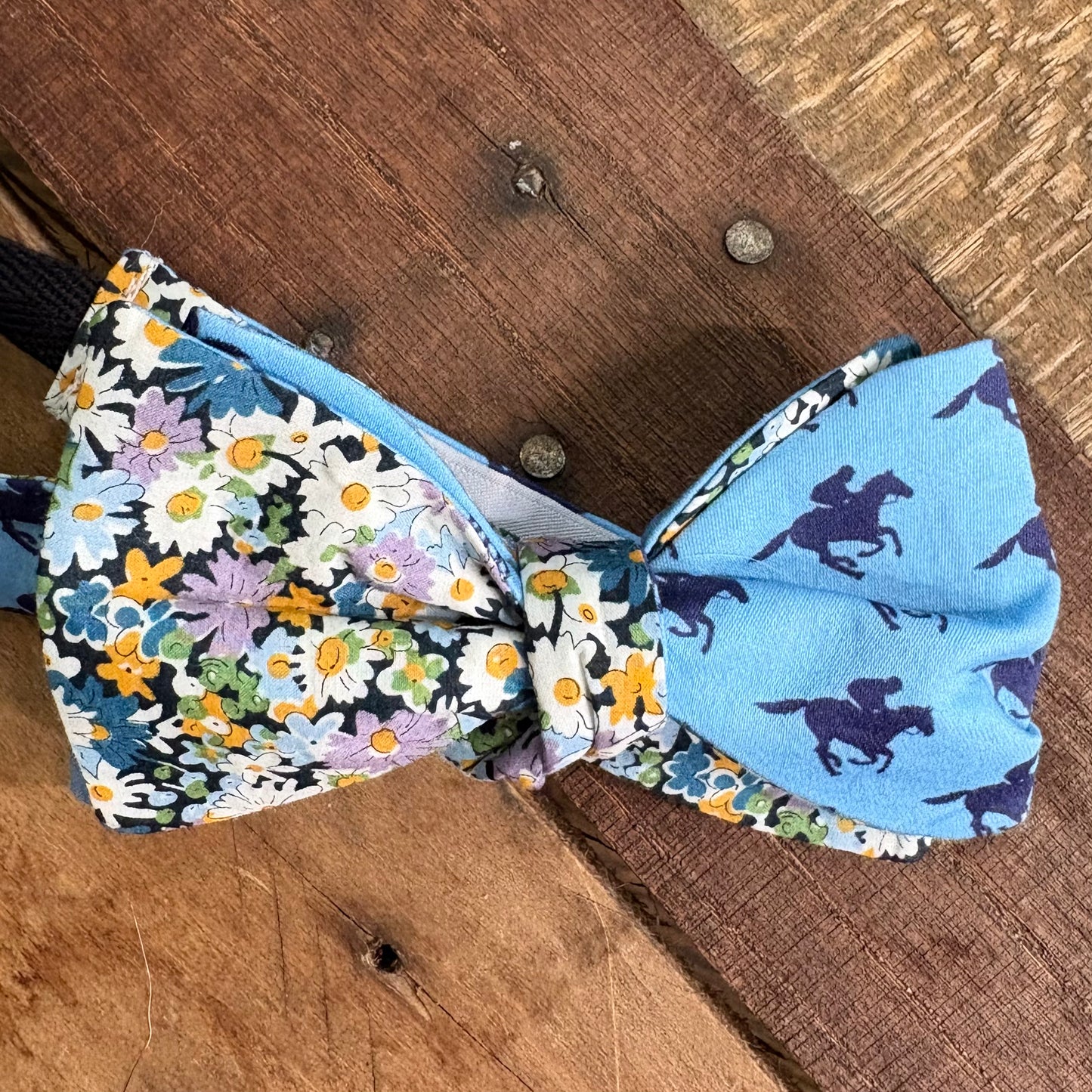 Blue Derby Ties