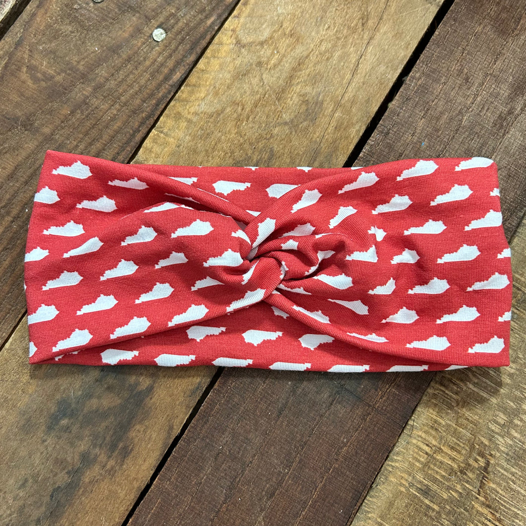 Red Kentucky Headband