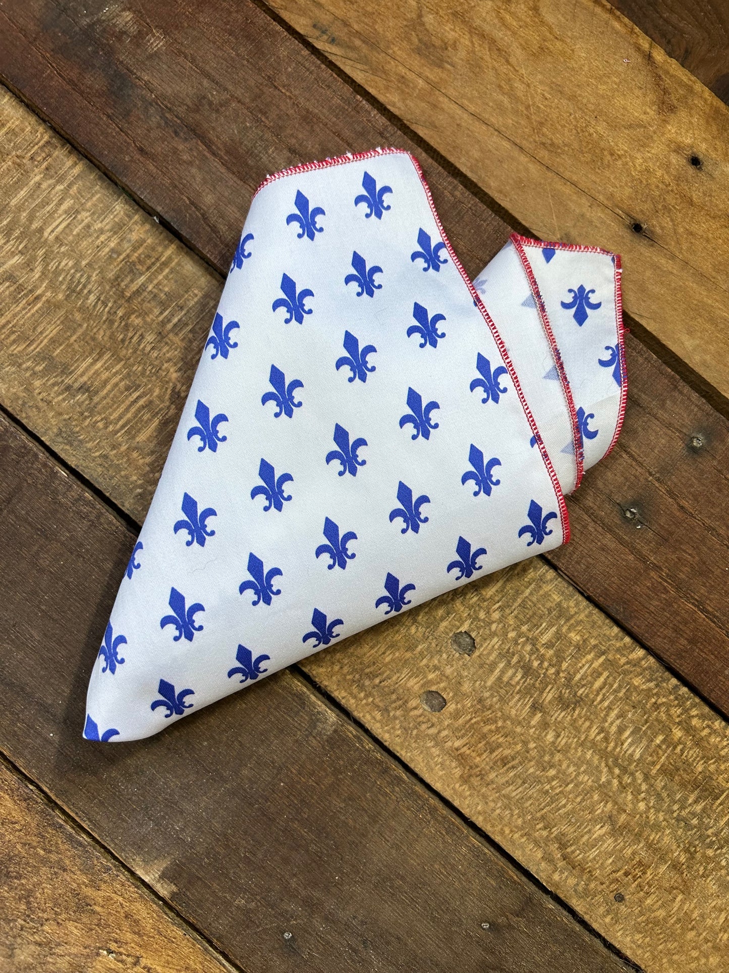 Fleur De Lis Pocket Squares