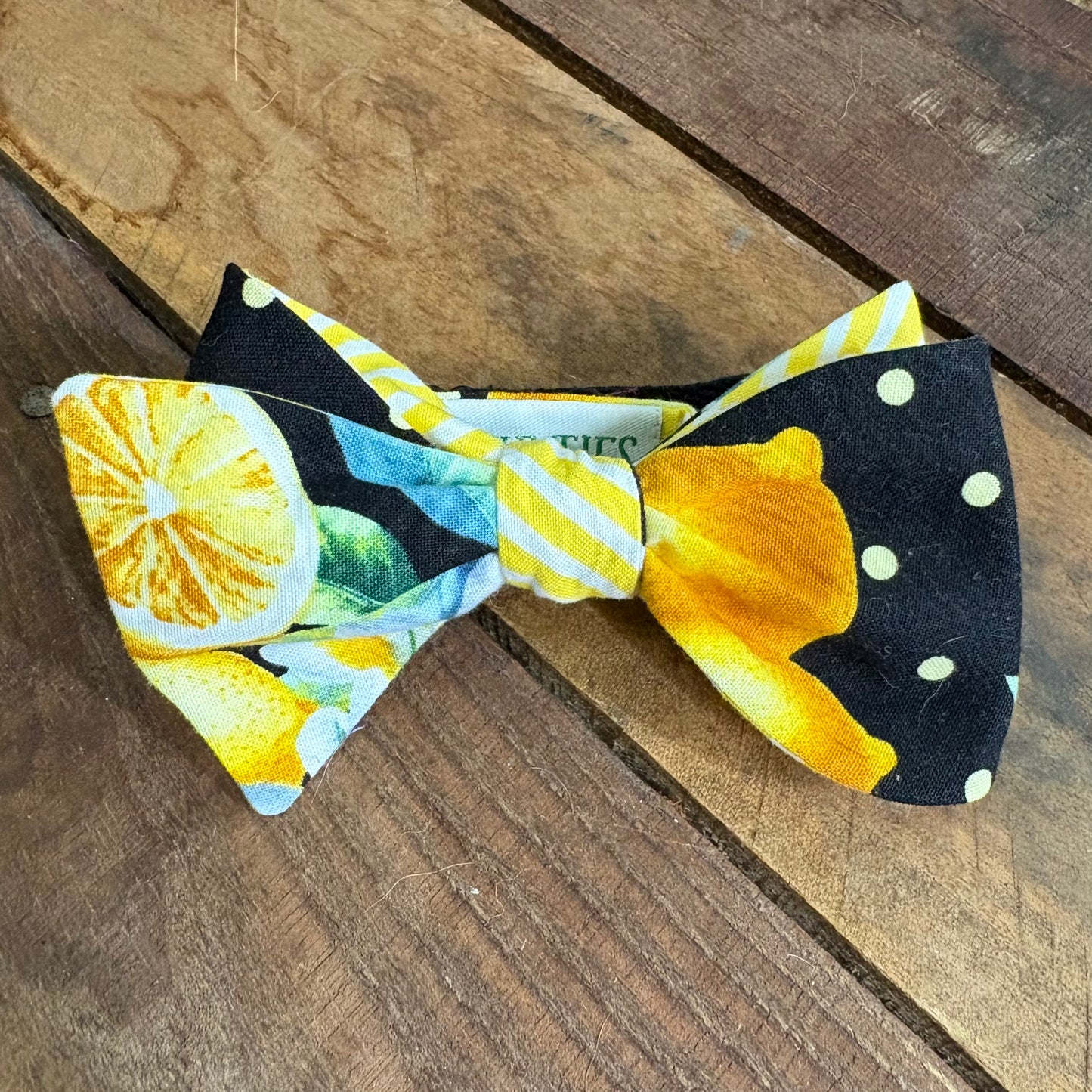 $15 Black and White Bow Ties