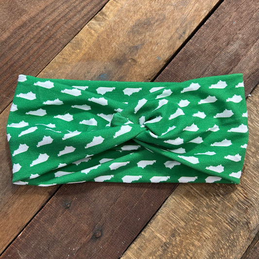Green Kentucky Headband