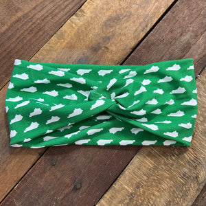 Green Kentucky Headband