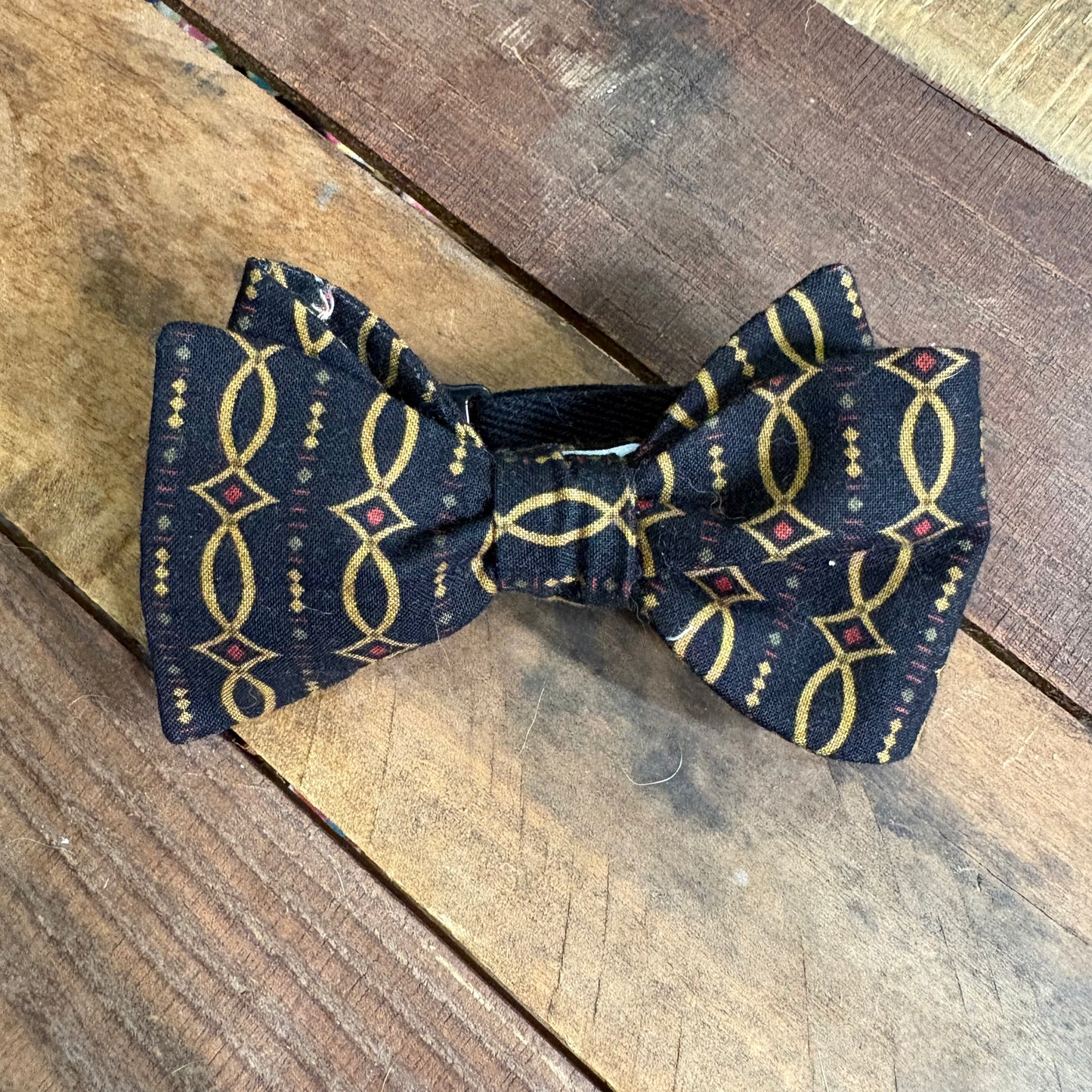 $15 Black and White Bow Ties