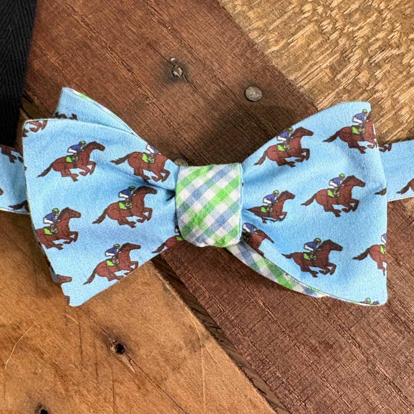 Blue Derby Ties