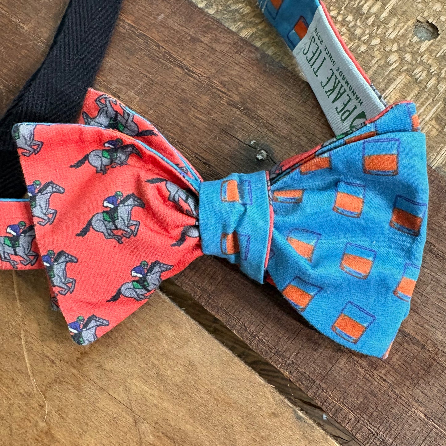 Teal Derby Ties
