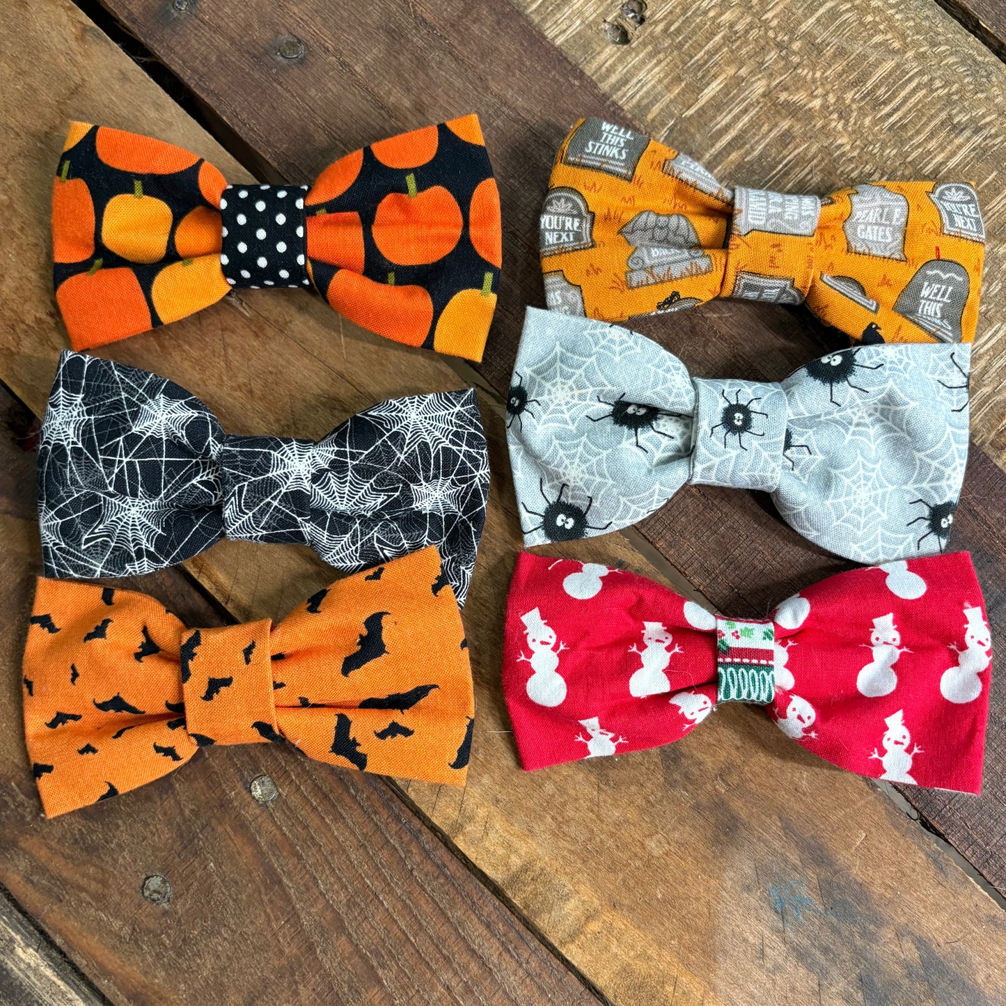 Kids Holiday Themed Bow Ties