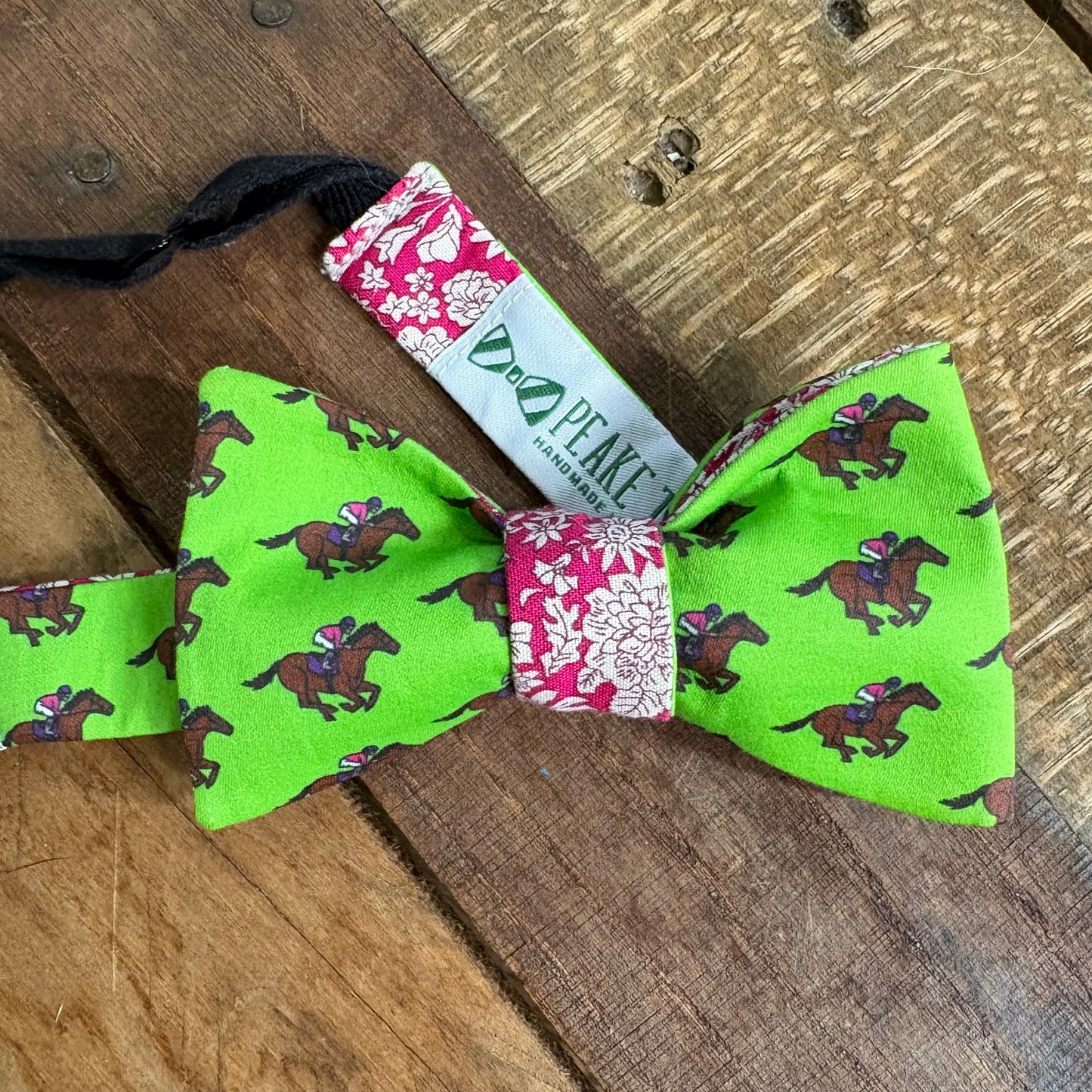 Lime Green Derby Bow Ties