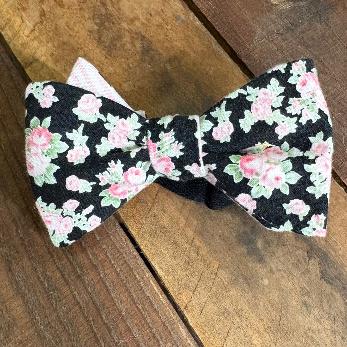 $15 Black and White Bow Ties
