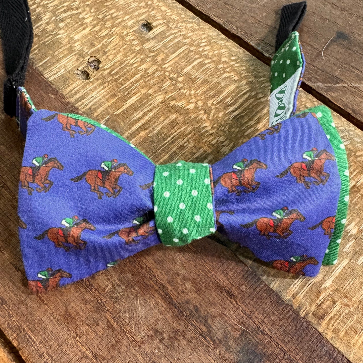 Blue Derby Ties