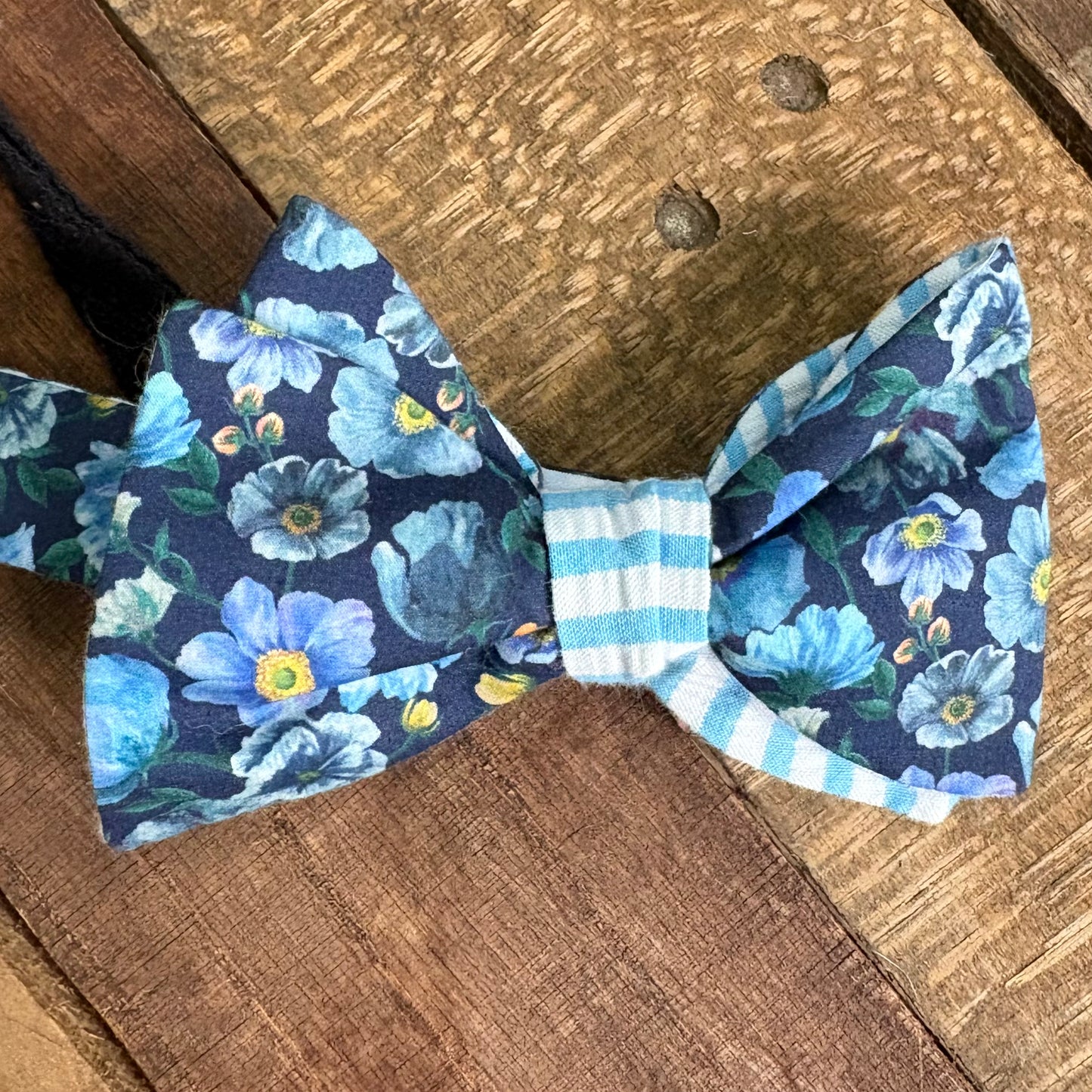 $25 Blueish Bow Ties