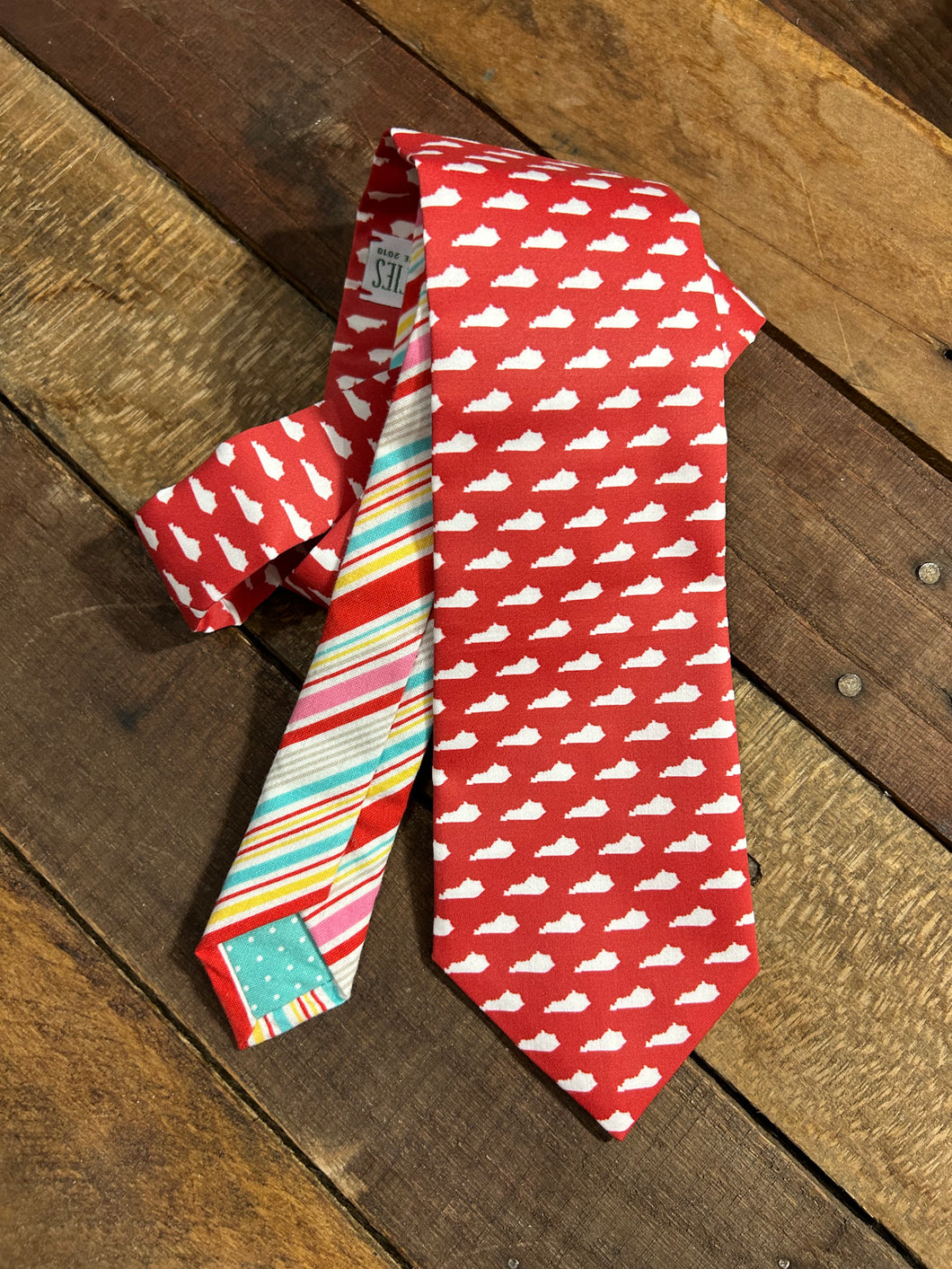 Red Kentucky Necktie