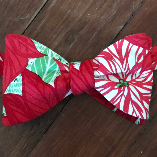 Poinsettias Bow Tie