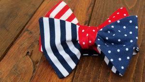 america, american, bowtie, bow tie, handmade bowtie, handmade bow tie, red white and blue, red white and blue bow tie, american flag tie, americal flag bow tie, ole miss, ole miss bowtie, ole miss bow tie, patriot, patriotic bow tie, wedding, wedding bow tie, wedding bowtie, handmade bowtie, handmade pocket square, handmade necktie, groom, groom tie, groomsmen, groomsman, groomsmen tie, groomsmen gift  