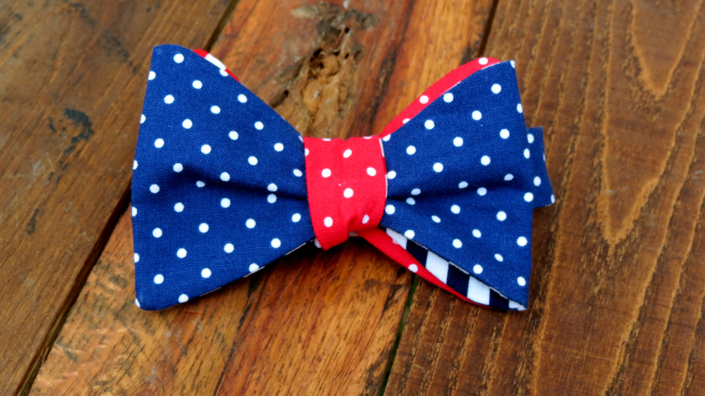 america, american, bowtie, bow tie, handmade bowtie, handmade bow tie, red white and blue, red white and blue bow tie, american flag tie, americal flag bow tie, ole miss, ole miss bowtie, ole miss bow tie, patriot, patriotic bow tie, wedding, wedding bow tie, wedding bowtie, handmade bowtie, handmade pocket square, handmade necktie, groom, groom tie, groomsmen, groomsman, groomsmen tie, groomsmen gift  