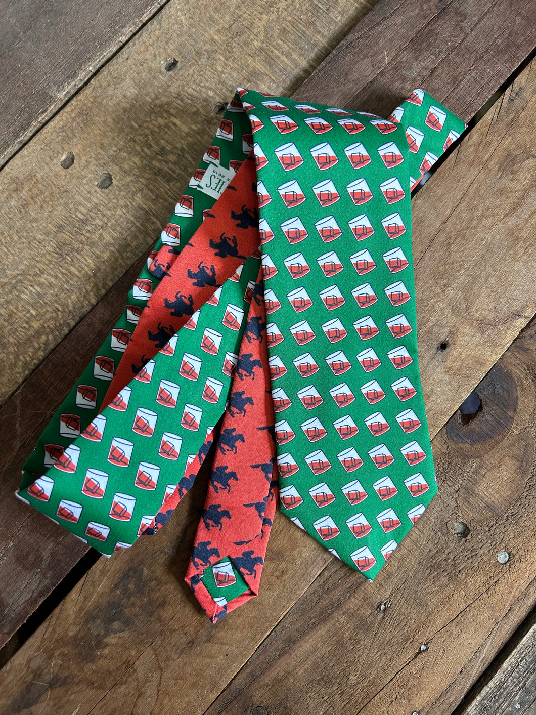 Green On the Rocks Necktie