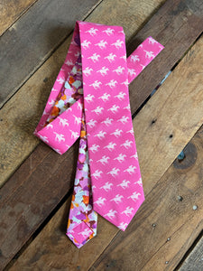 Pink Ponies Necktie