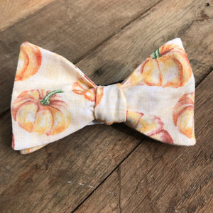 Pastel Pumpkins Bow Tie