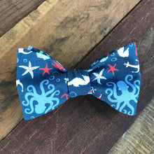 Nautical Octopus Bow Tie