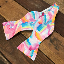 Pastel Graffiti Bow Tie